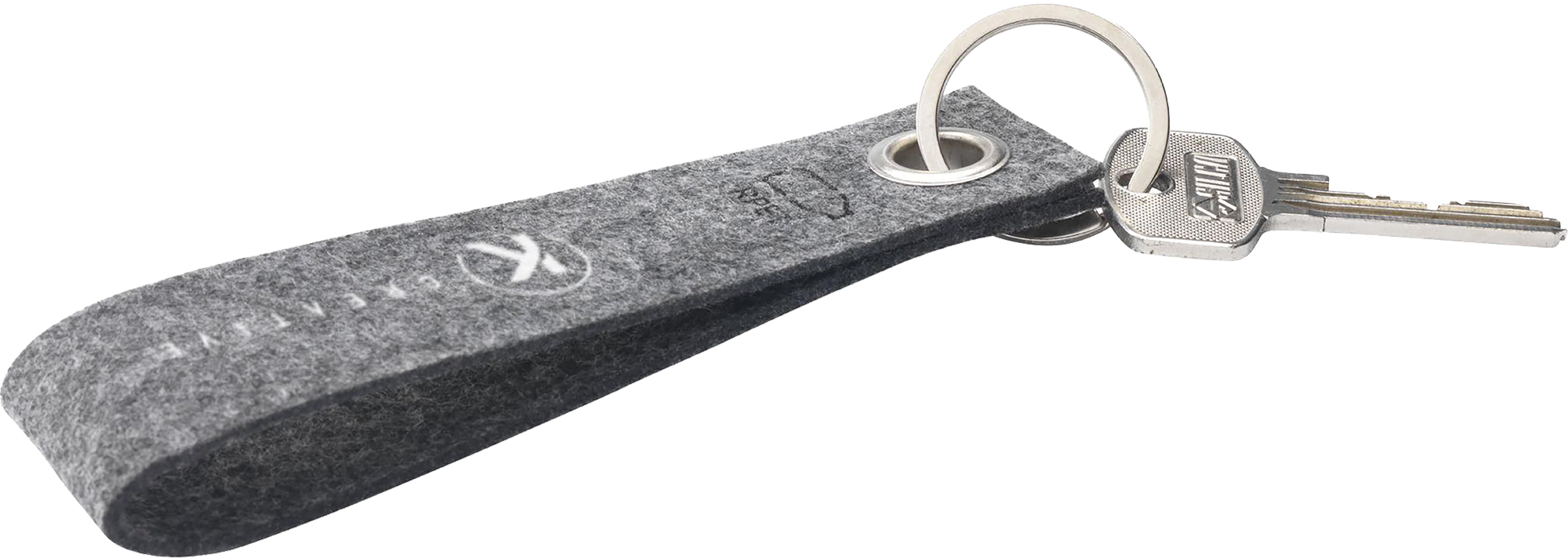 Picture of RPET felt keyring