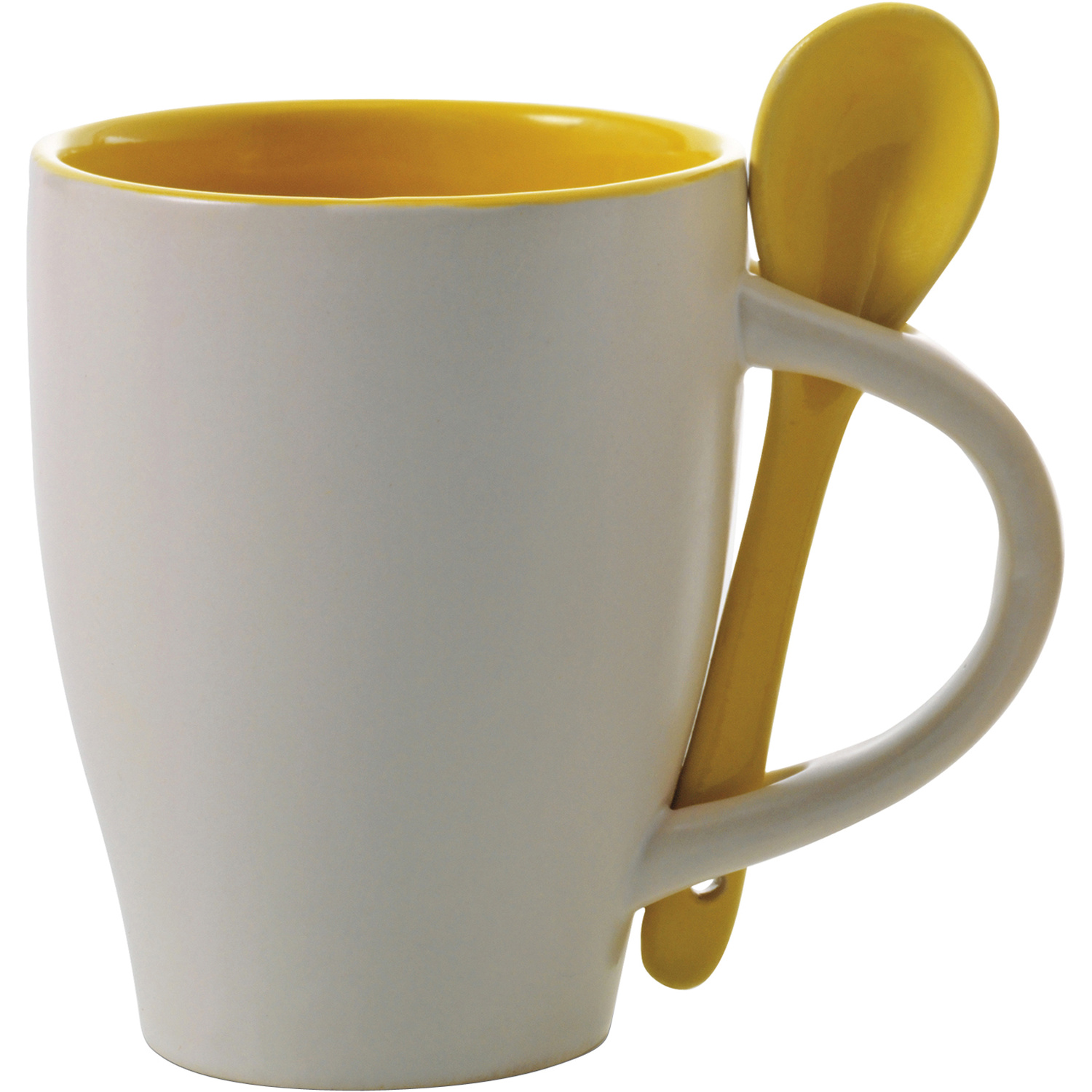 Coffee mug with spoon (300ml)