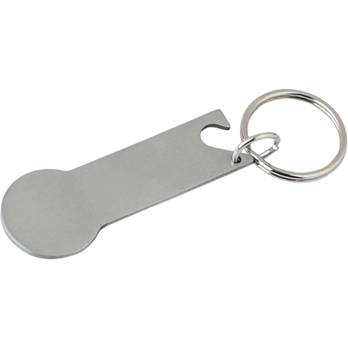 Stainless steel multifunctional keyring