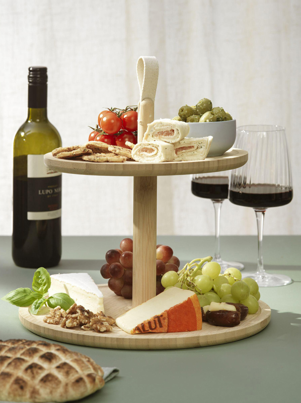Rackpack two-tier stand 263192_945 (Wood)