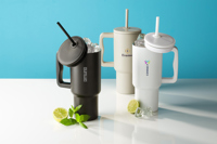 Recycled stainless steel bottle (900 ml) 261727_001 (Black)