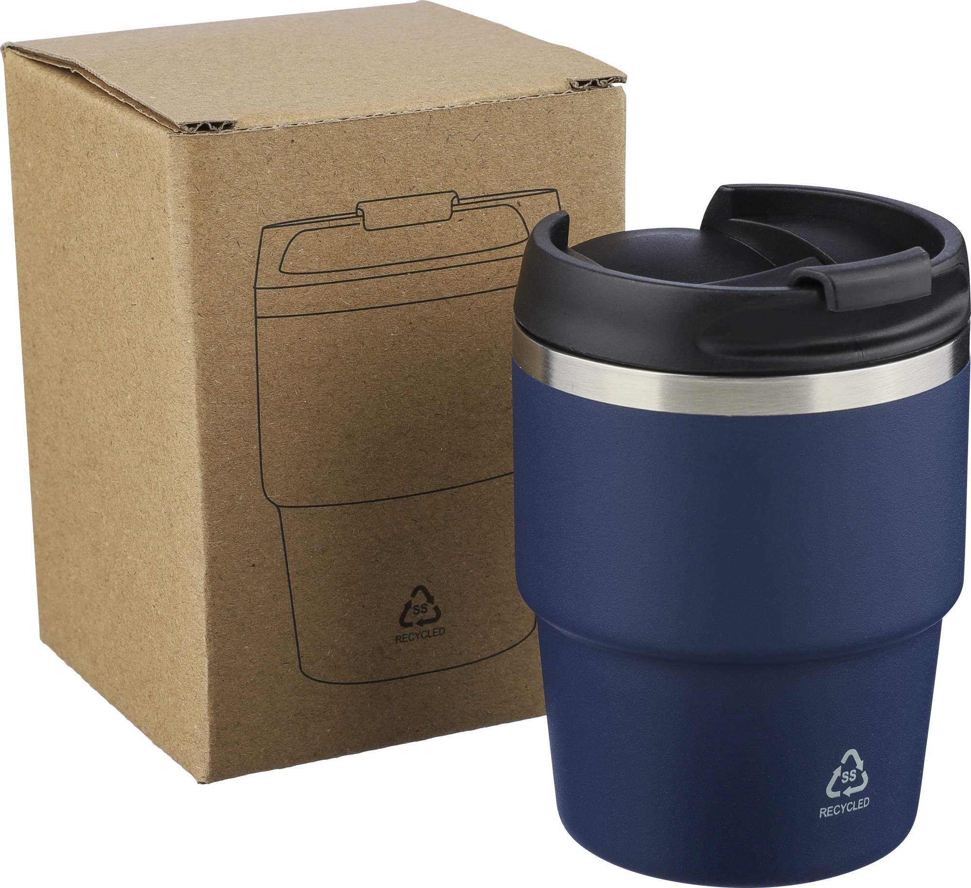 Picture of Recycled double walled mug (175ml)