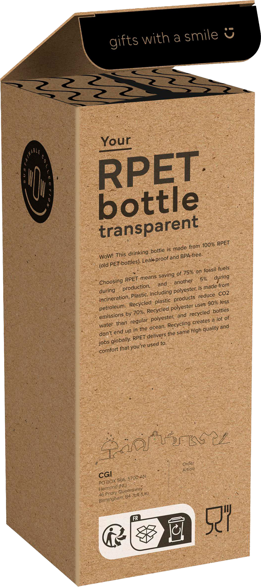 Picture of RPET bottle (500ml)