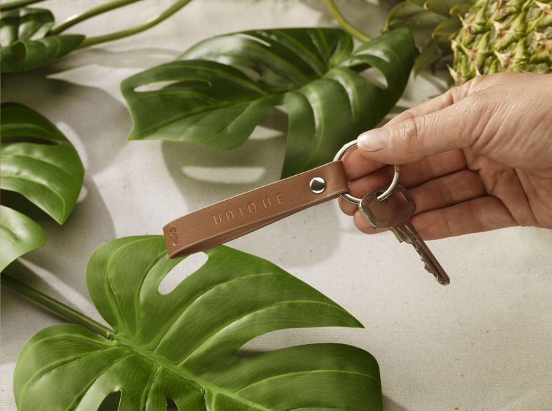 Vegan pineapple keyring 261286_011 (Brown)