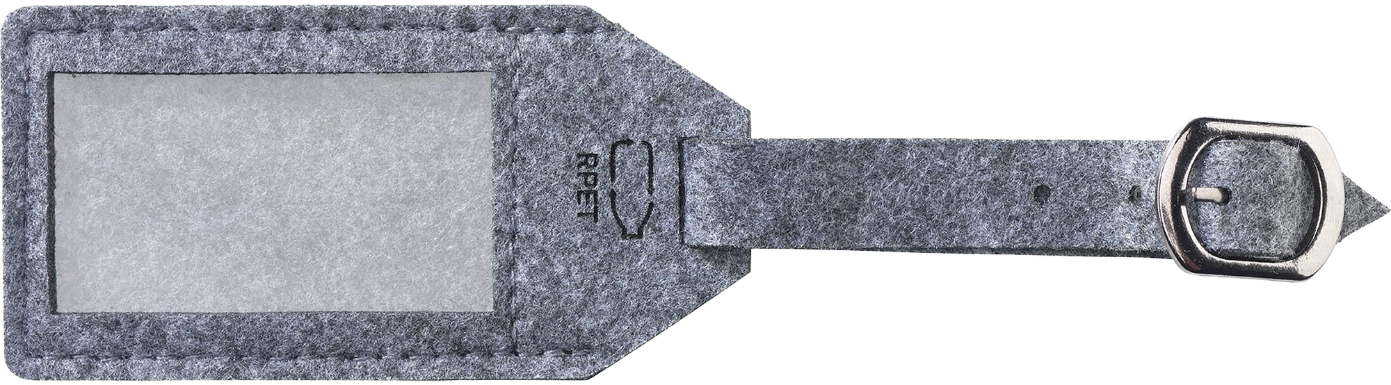 Picture of RPET felt luggage tag