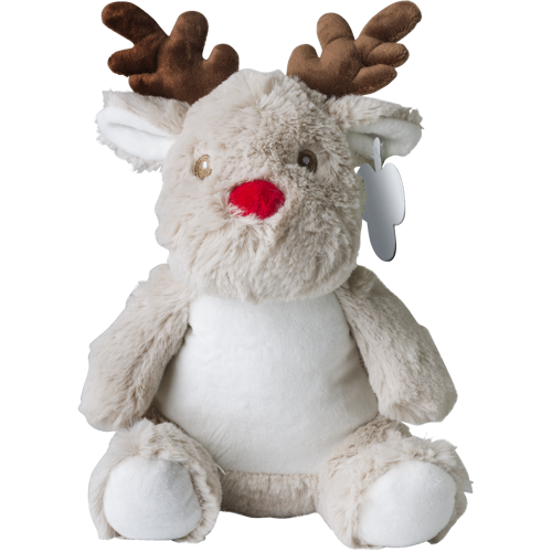 Plush reindeer, suitable for direct digital print
