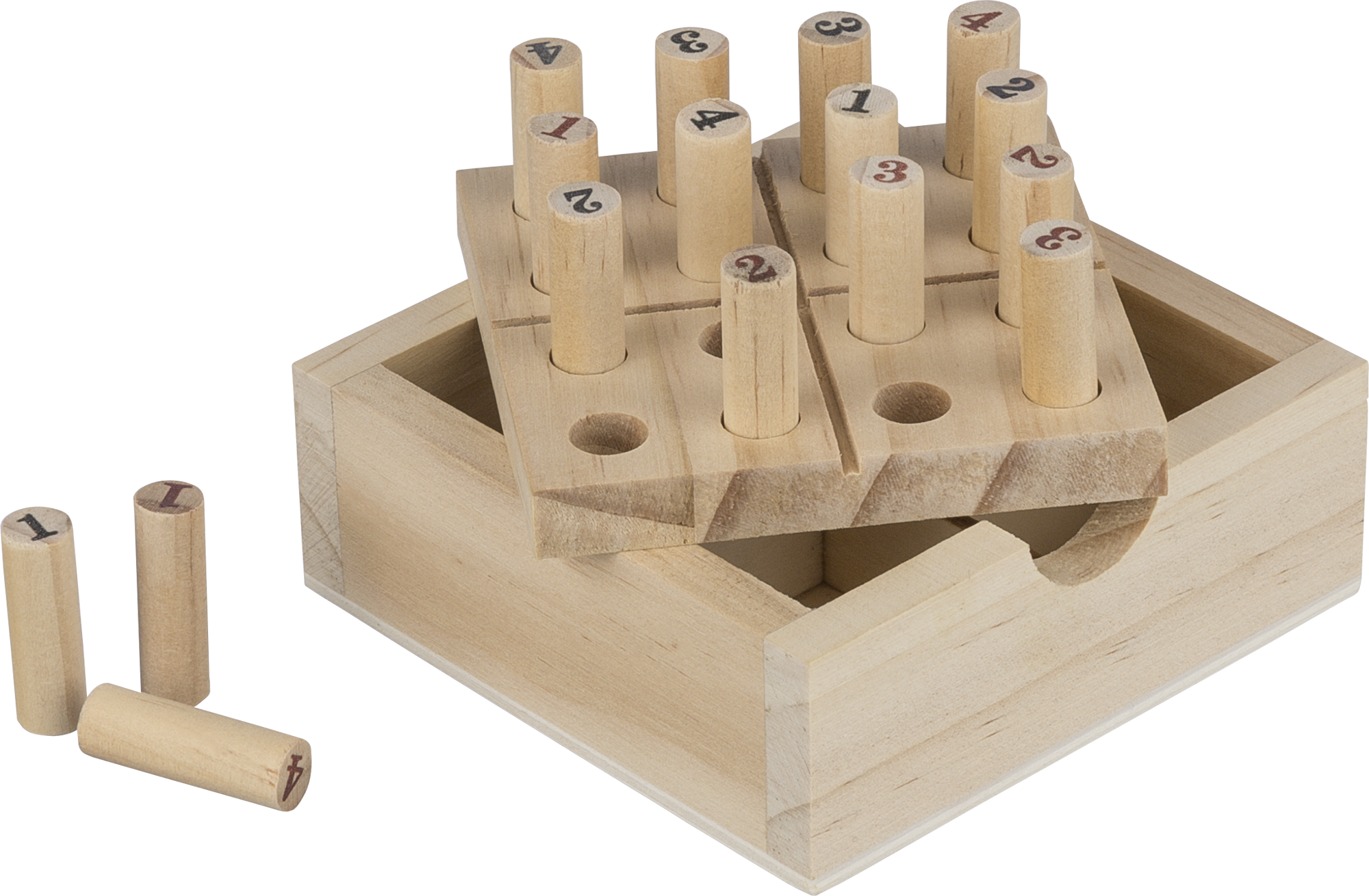 Picture of Mini wooden Sudoku set