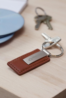 Leather key ring 263407_011 (Brown)
