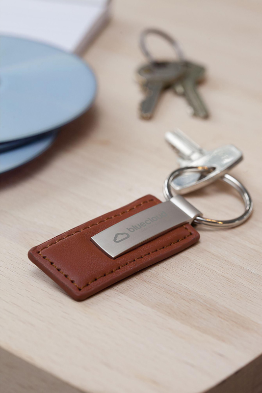 Leather key ring 263407_011 (Brown)