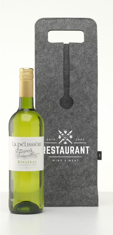 RPET wine bottle holder 261354_003 (Grey)