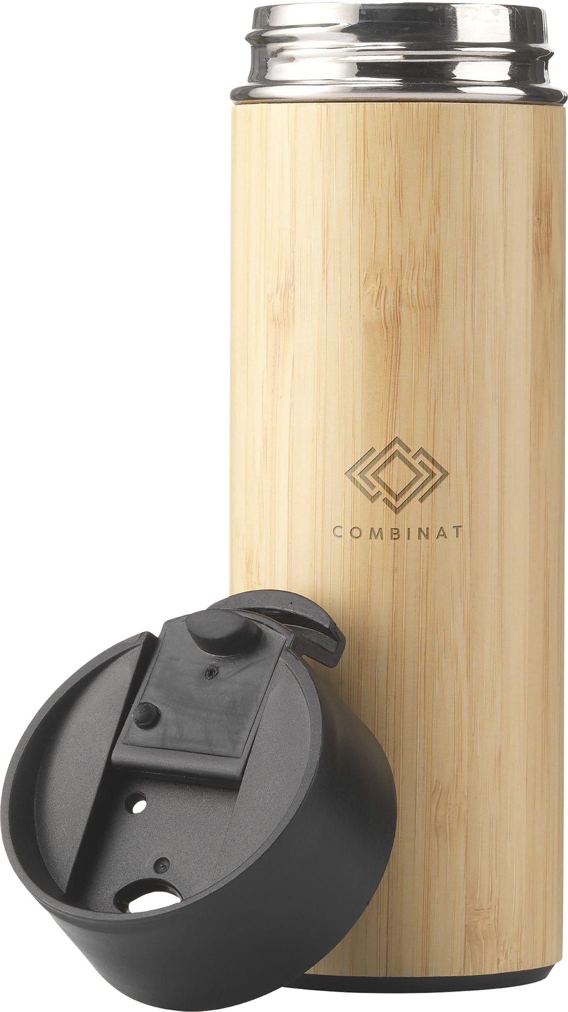 Picture of Bamboo double walled bottle (360 ml)