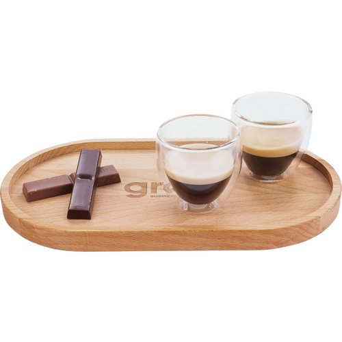 Bowls and Dishes beech wood serving board (27cm)