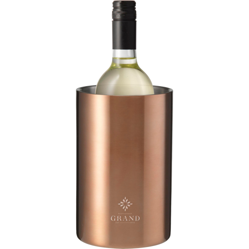 Recycled stainless steel wine cooler