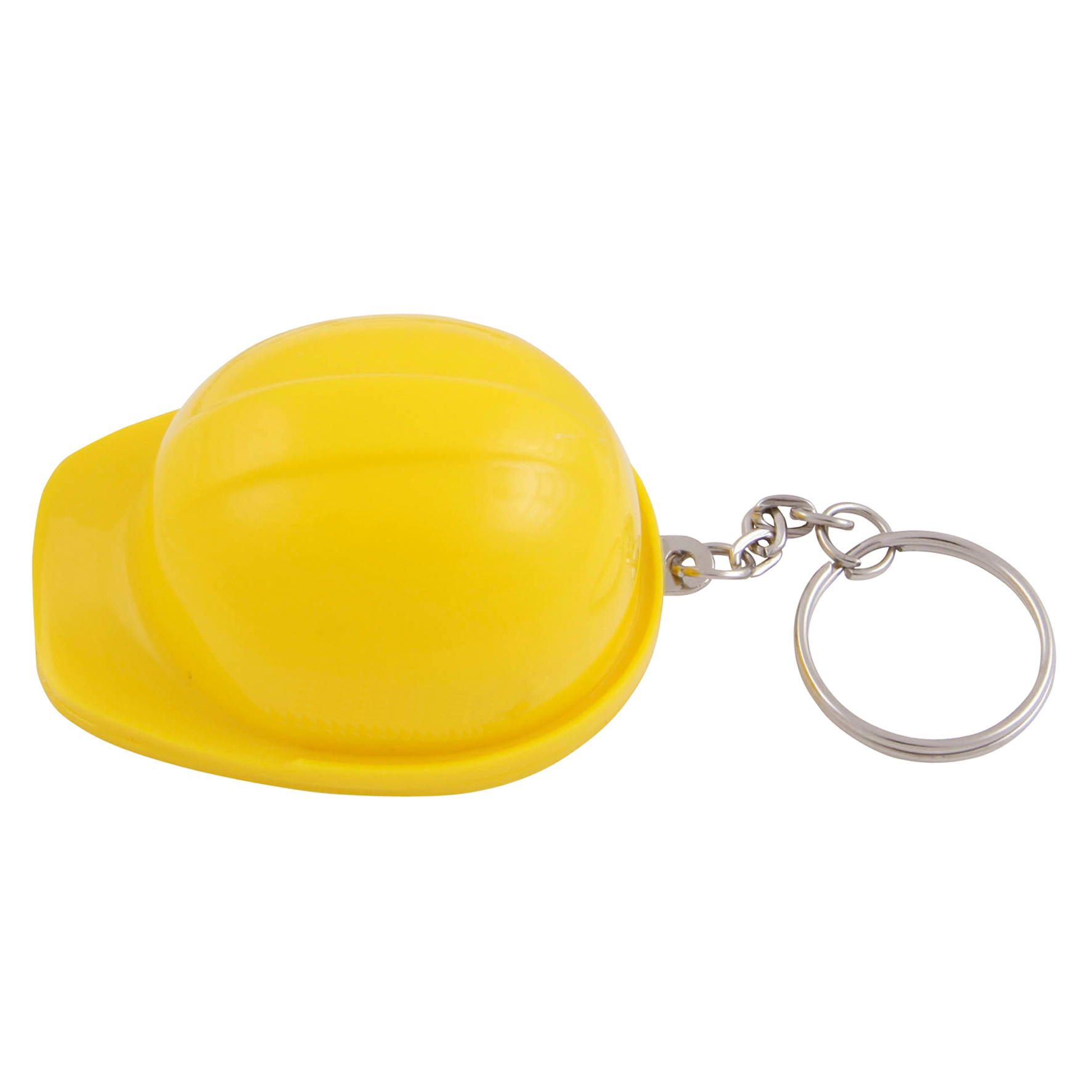 Hard hat bottle opener and keyring