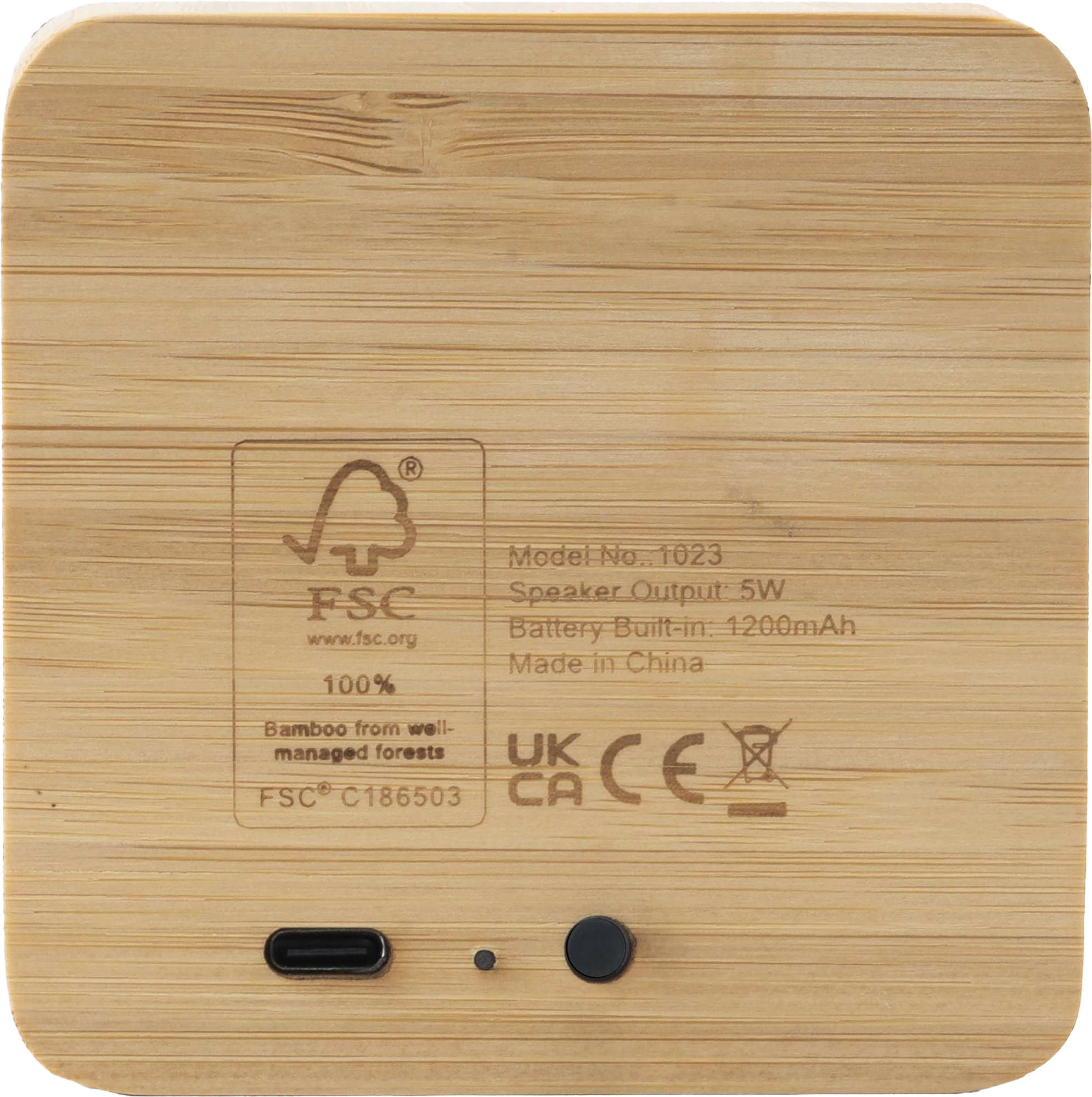 Picture of Bamboo wireless speaker