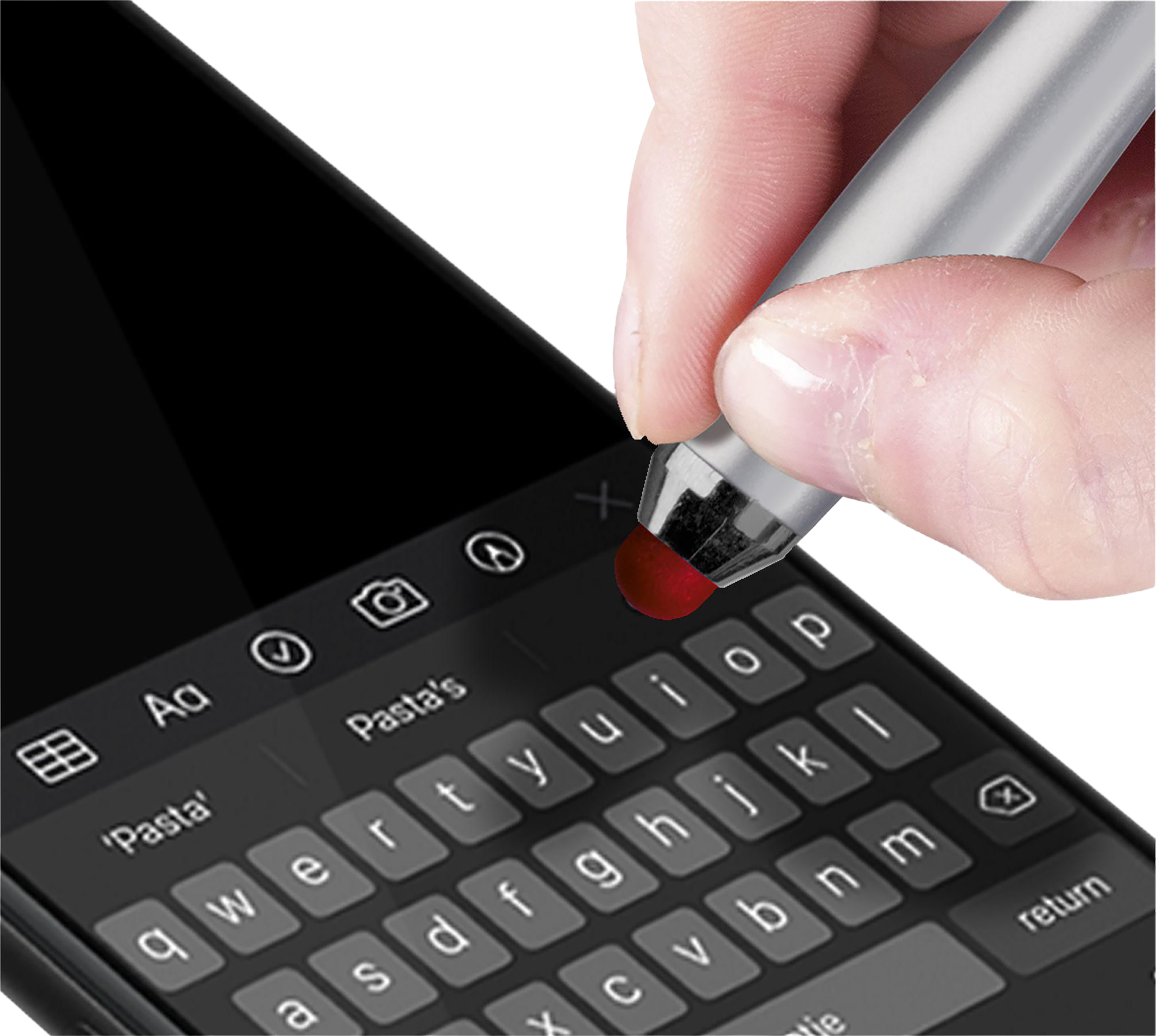 Picture of Plastic stylus ballpen