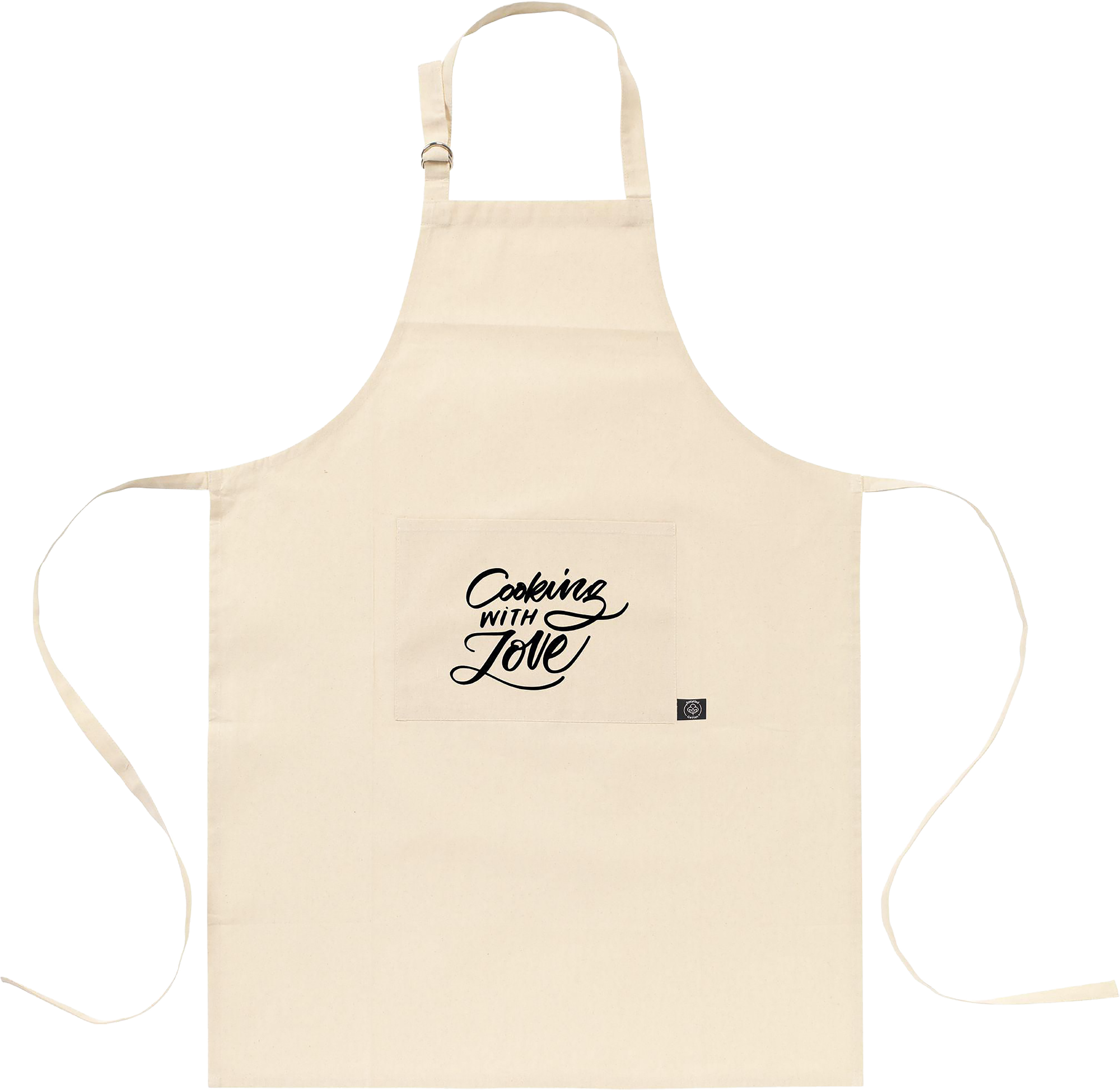 Picture of Recycled cotton apron (160gsm/4.71oz) 