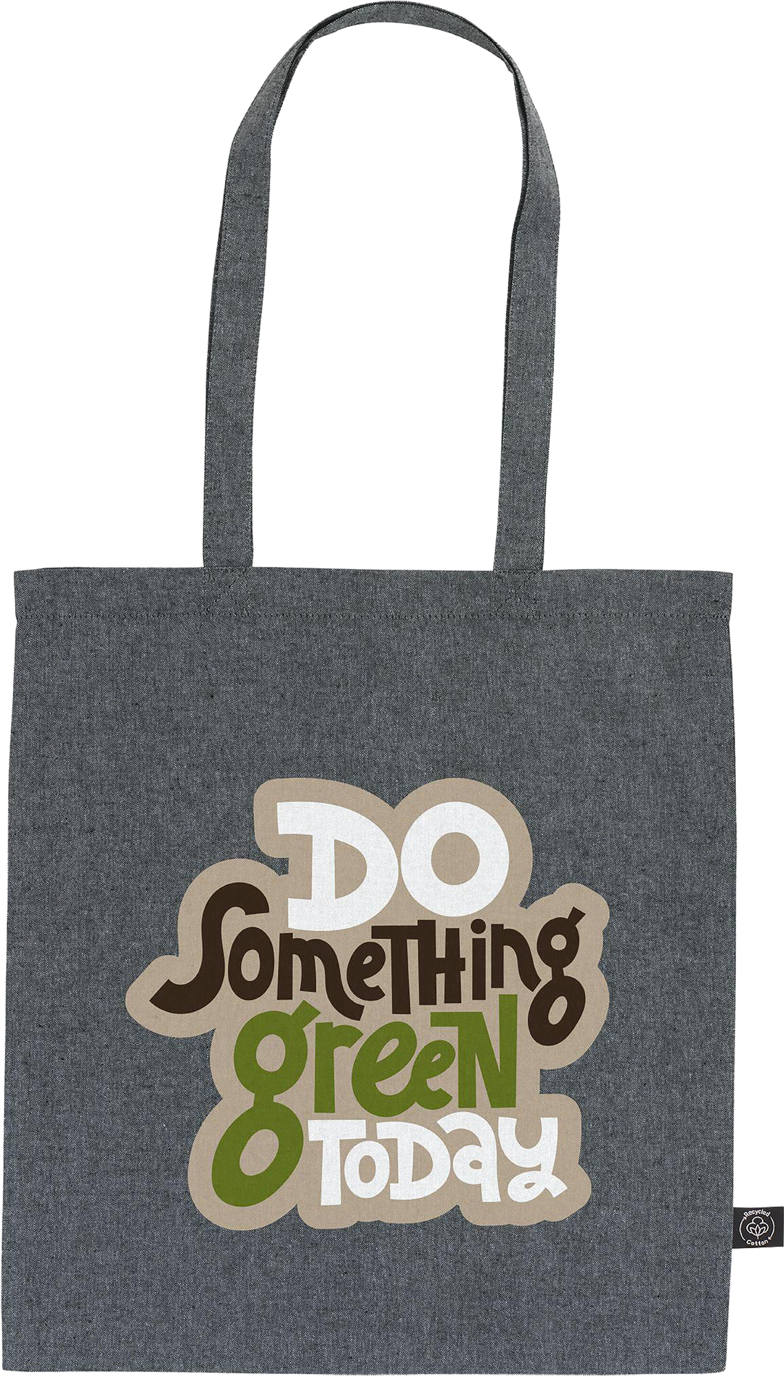 Picture of Recycled cotton shopper (180gsm/5.30z)