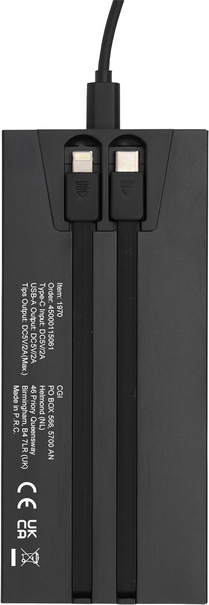 Picture of Recycled aluminium power bank (10,000mAh)