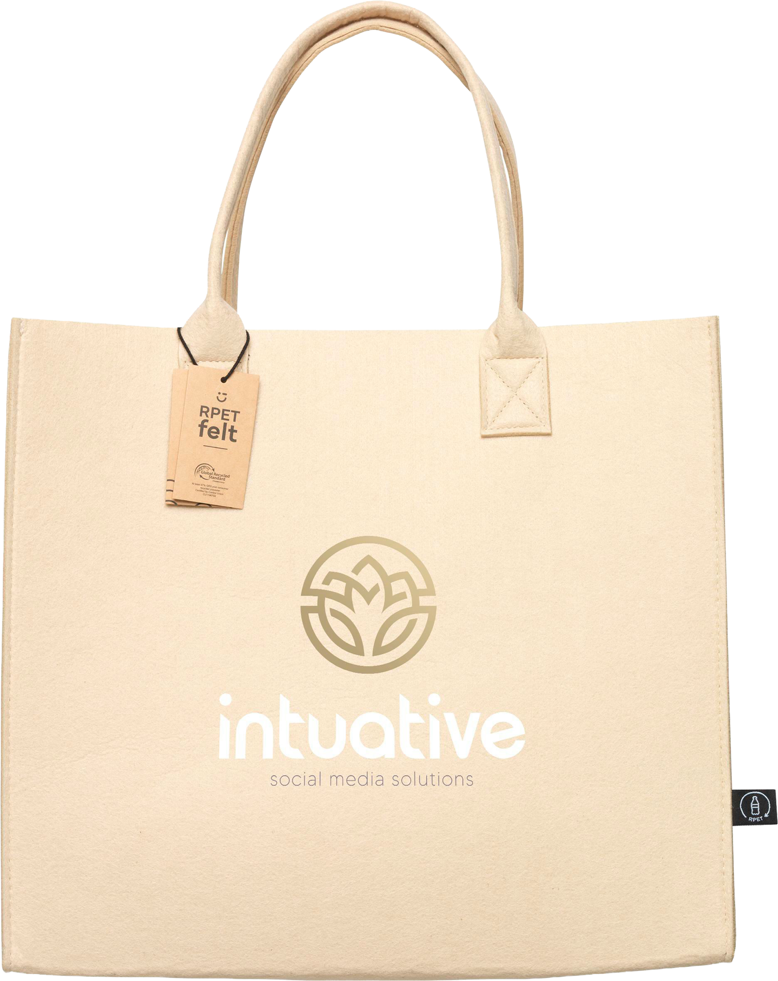 Picture of Large RPET felt shopper 