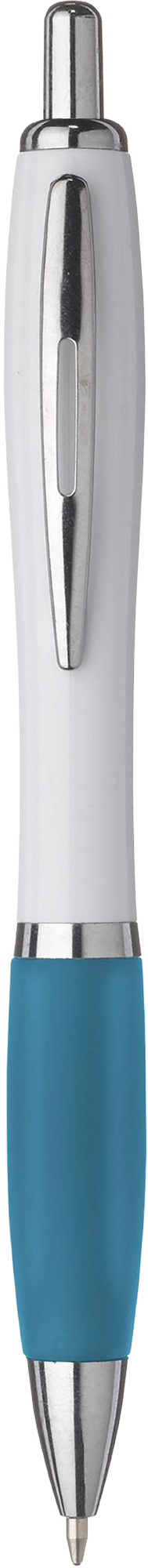 Picture of White pen with coloured grip