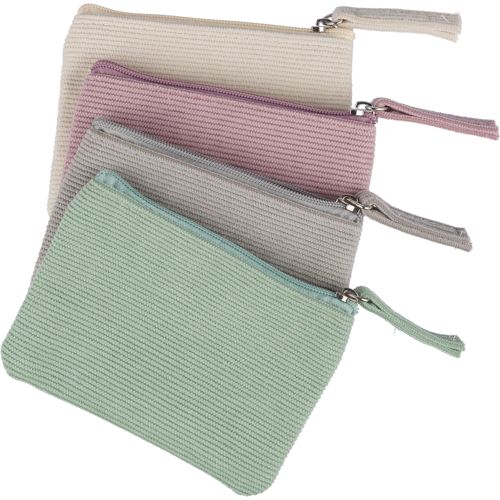 Corduroy key wallet