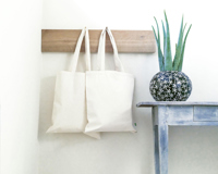 Organic cotton shopper (140gsm/4.12oz) 260852_604 (Ecru)