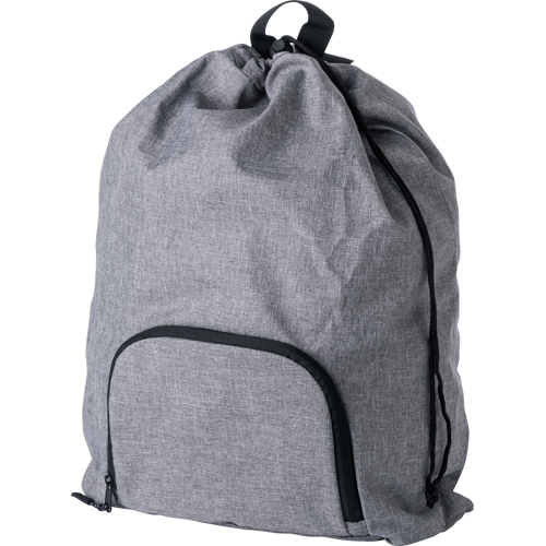 Foldable drawstring backpack