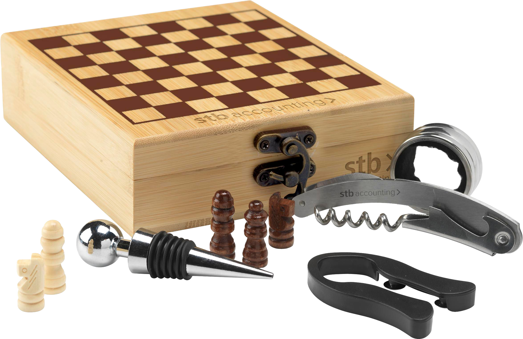 Picture of Wooosh wine & chess gift set