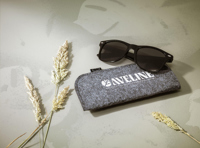 RPET felt pouch for glasses 261302_003 (Grey)