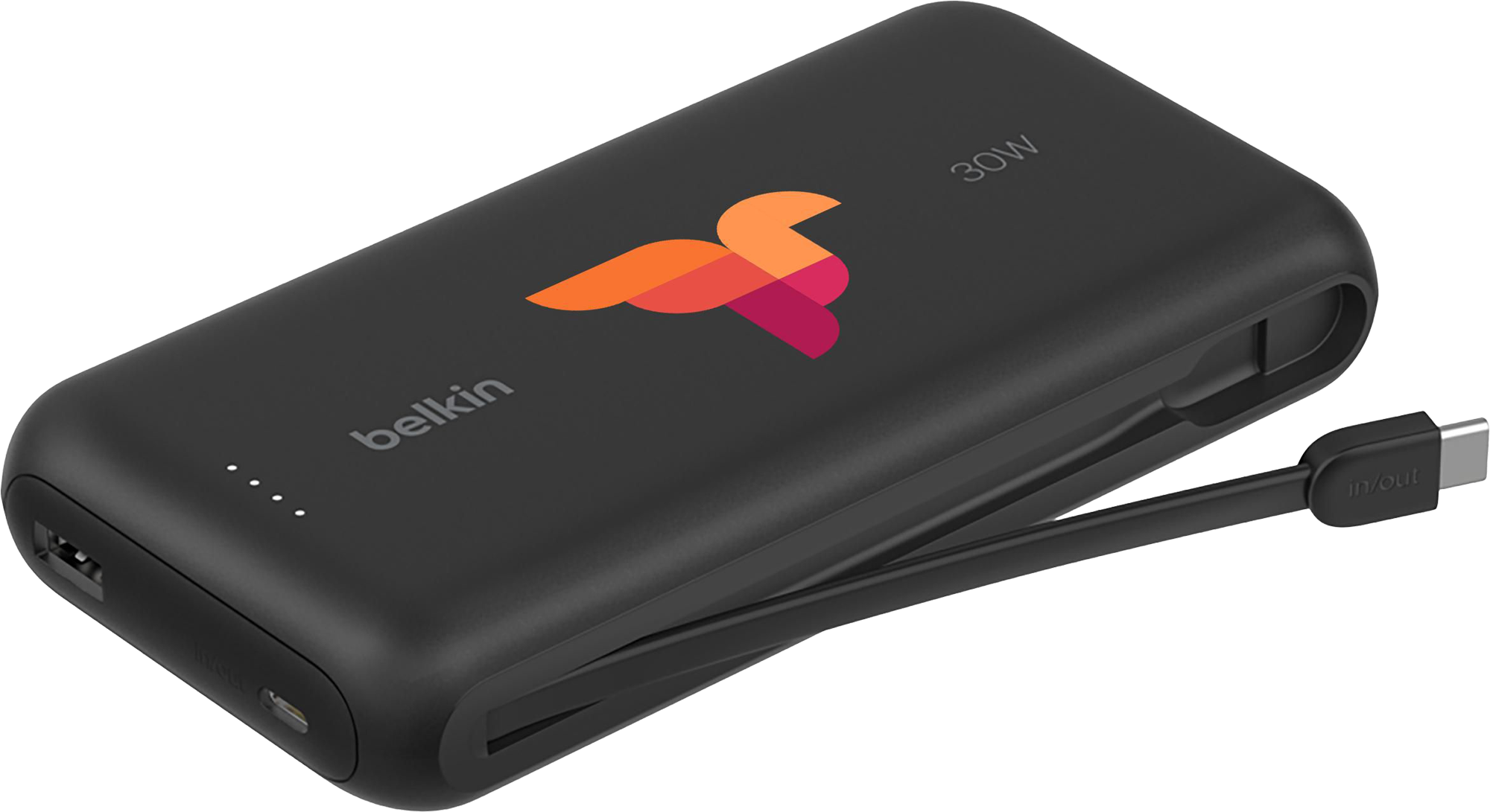Picture of Belkin power bank with integrated cable (20,000mah)