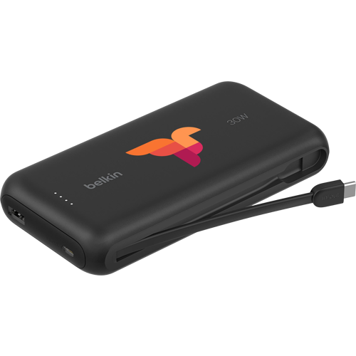 Belkin power bank with integrated cable (20,000mah)