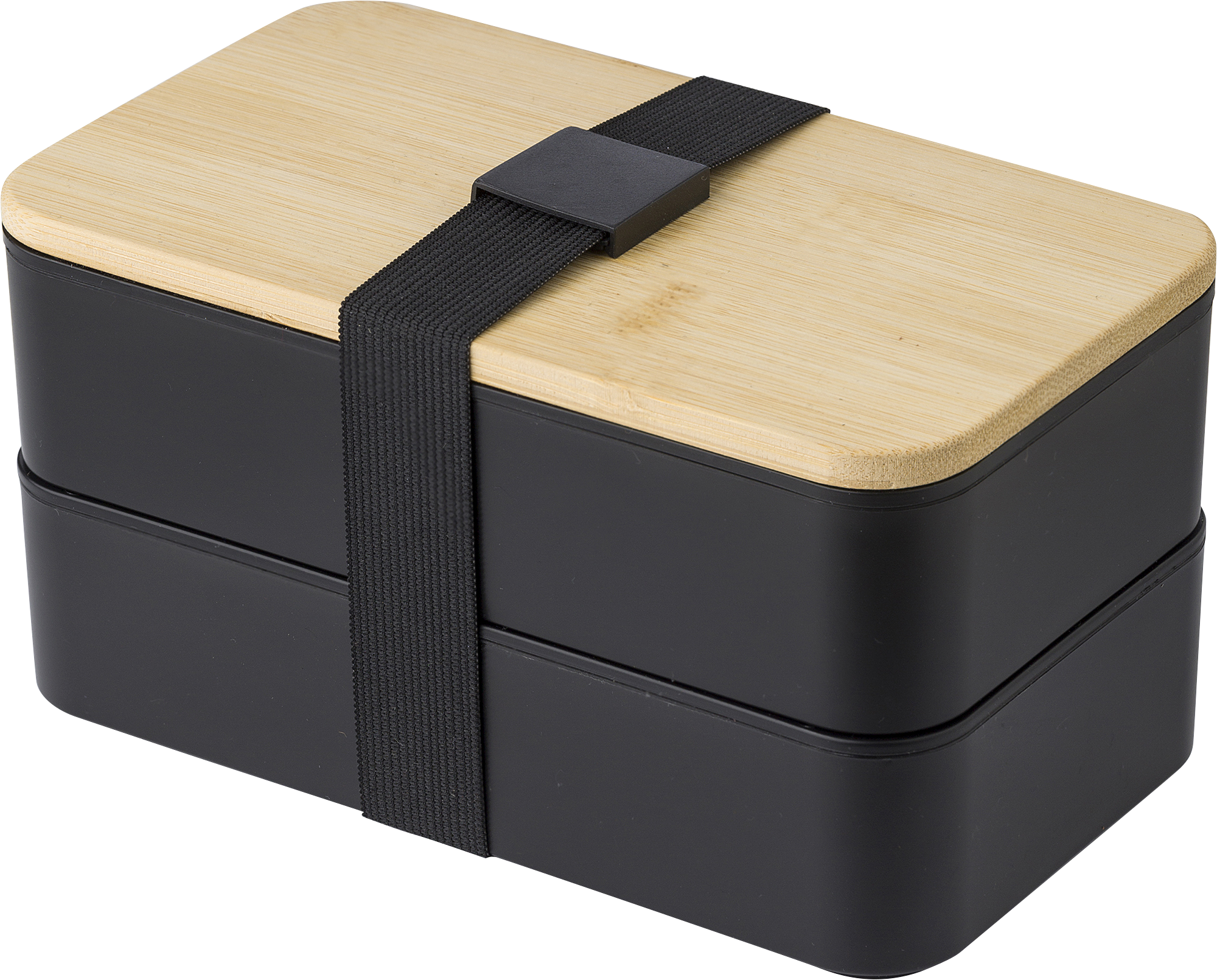 Picture of Double lunch box with bamboo lid