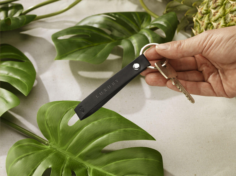 Vegan pineapple keyring 261286_001 (Black)