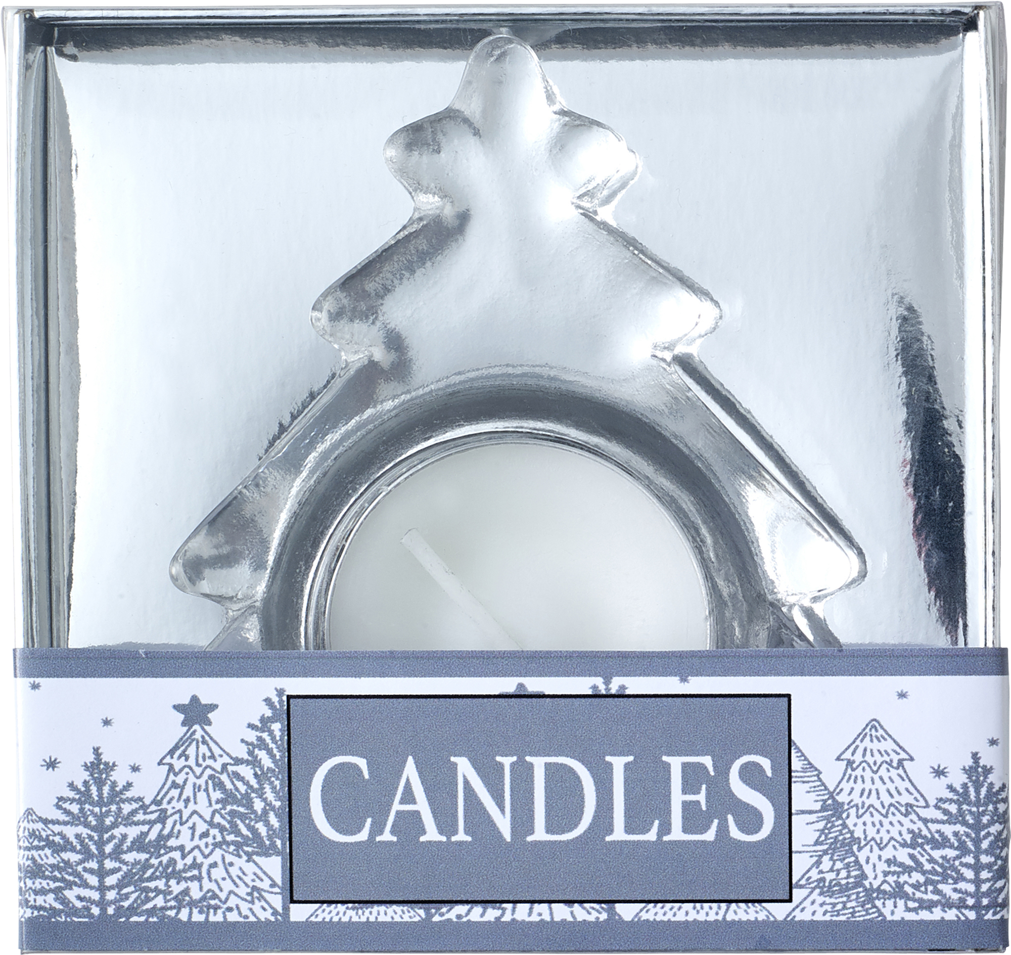 Picture of Christmas tree candle holder