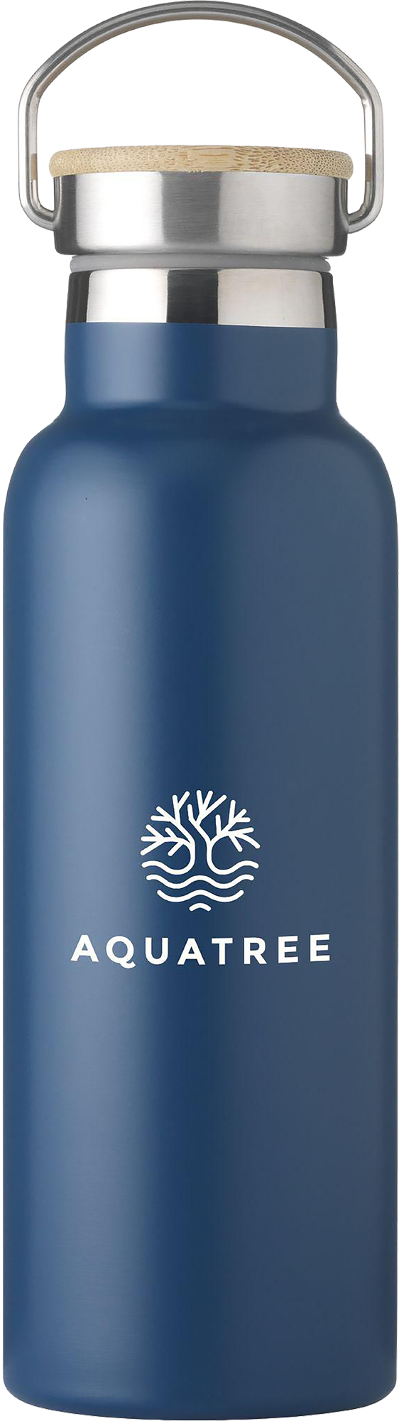 Picture of Recycled stainless steel double walled bottle (500ml)