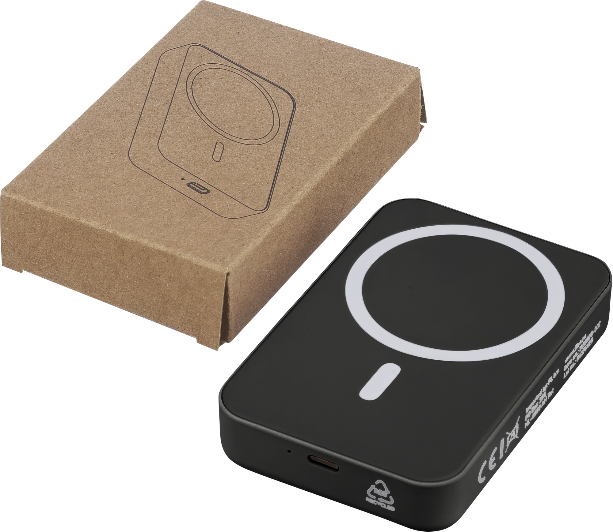 Picture of Recycled wireless charger power bank (10,000mAh)