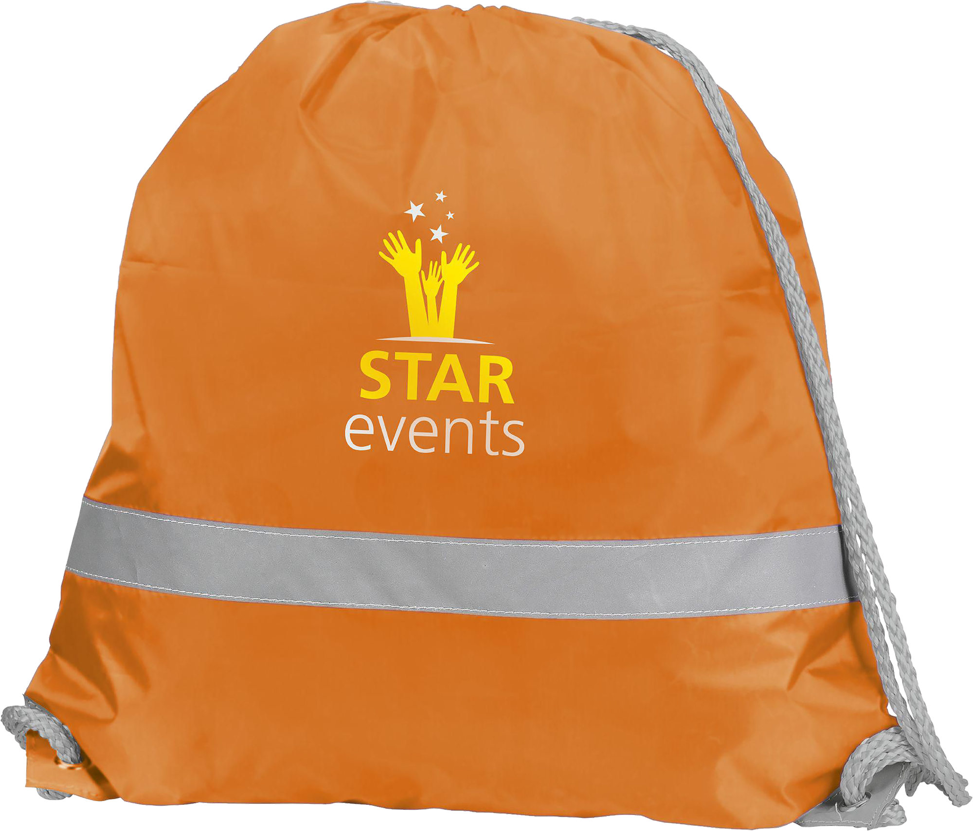 Picture of Drawstring bag with reflective strip