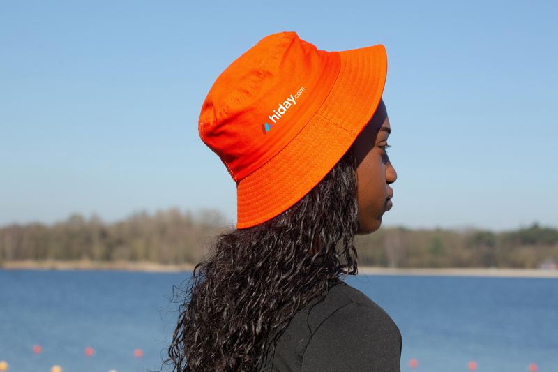 Cotton bucket hat 1474568_007 (Orange)