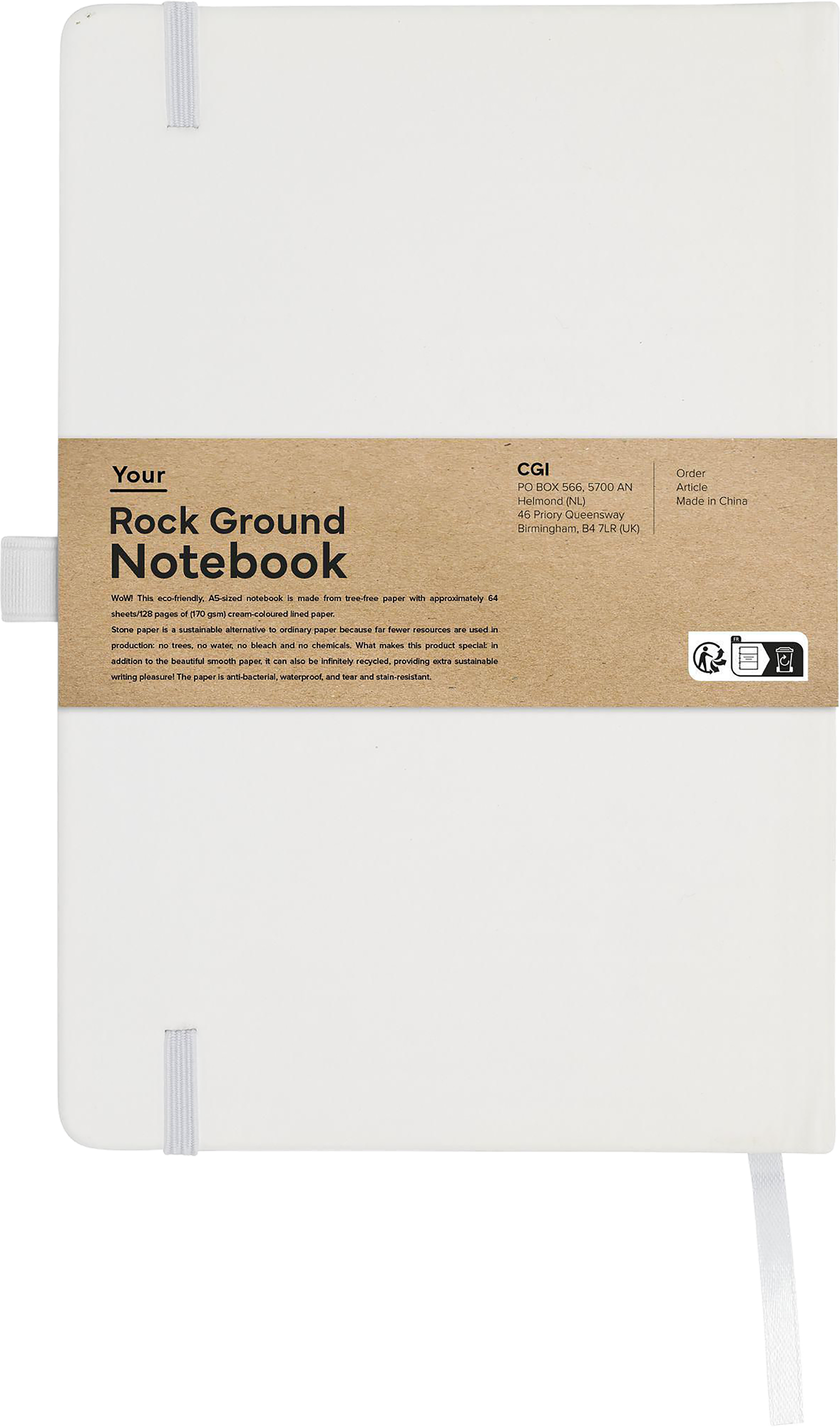 Picture of Stone paper notebook (approx A5)