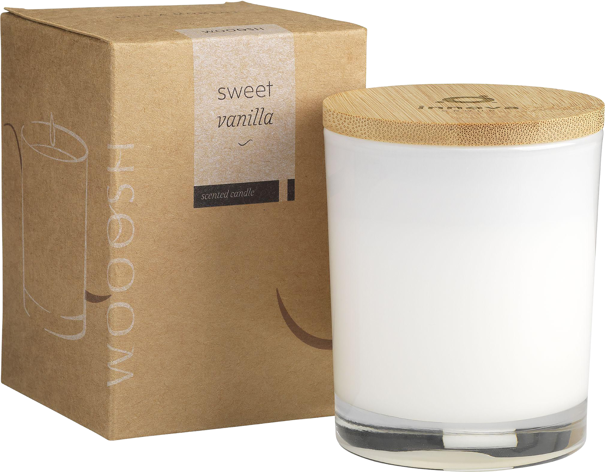 Picture of Wooosh scented candle (sweet vanilla)