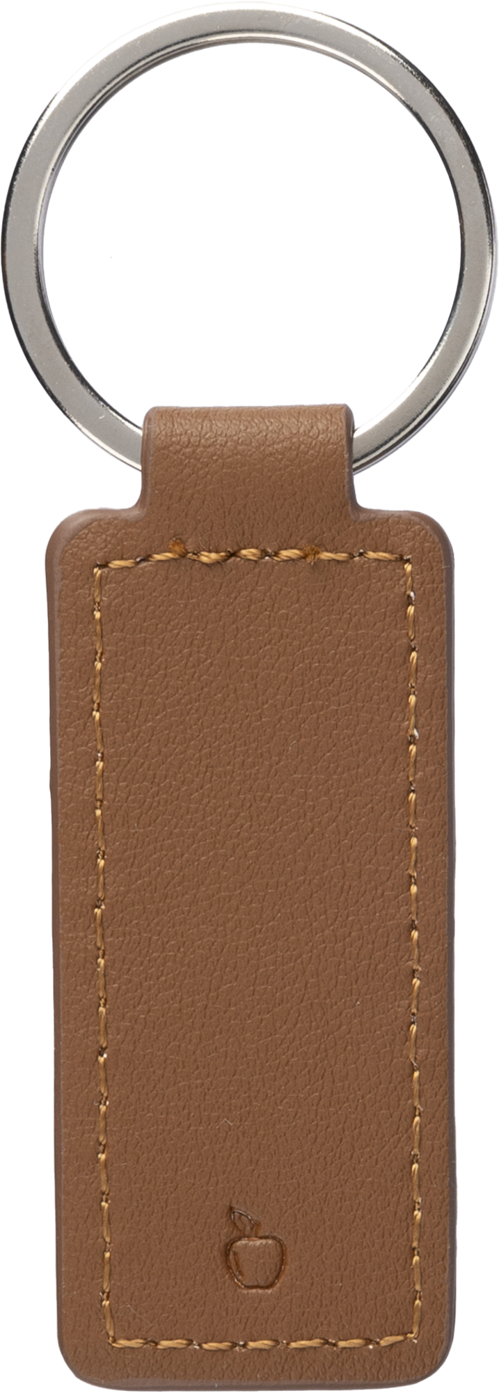 Picture of Apple leather keyring