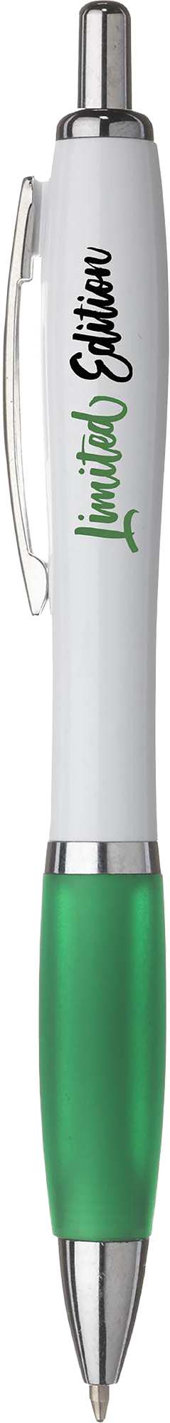 Picture of White pen with coloured grip