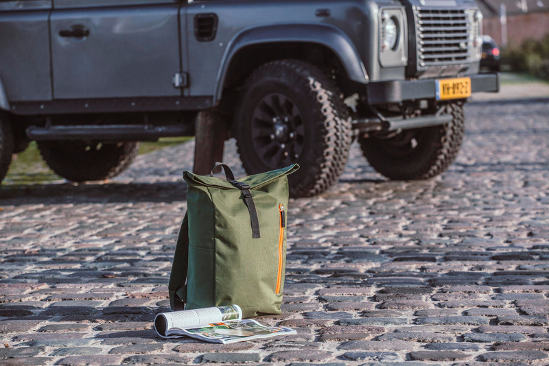 Roll-top backpack 260765_402 (Olive green)