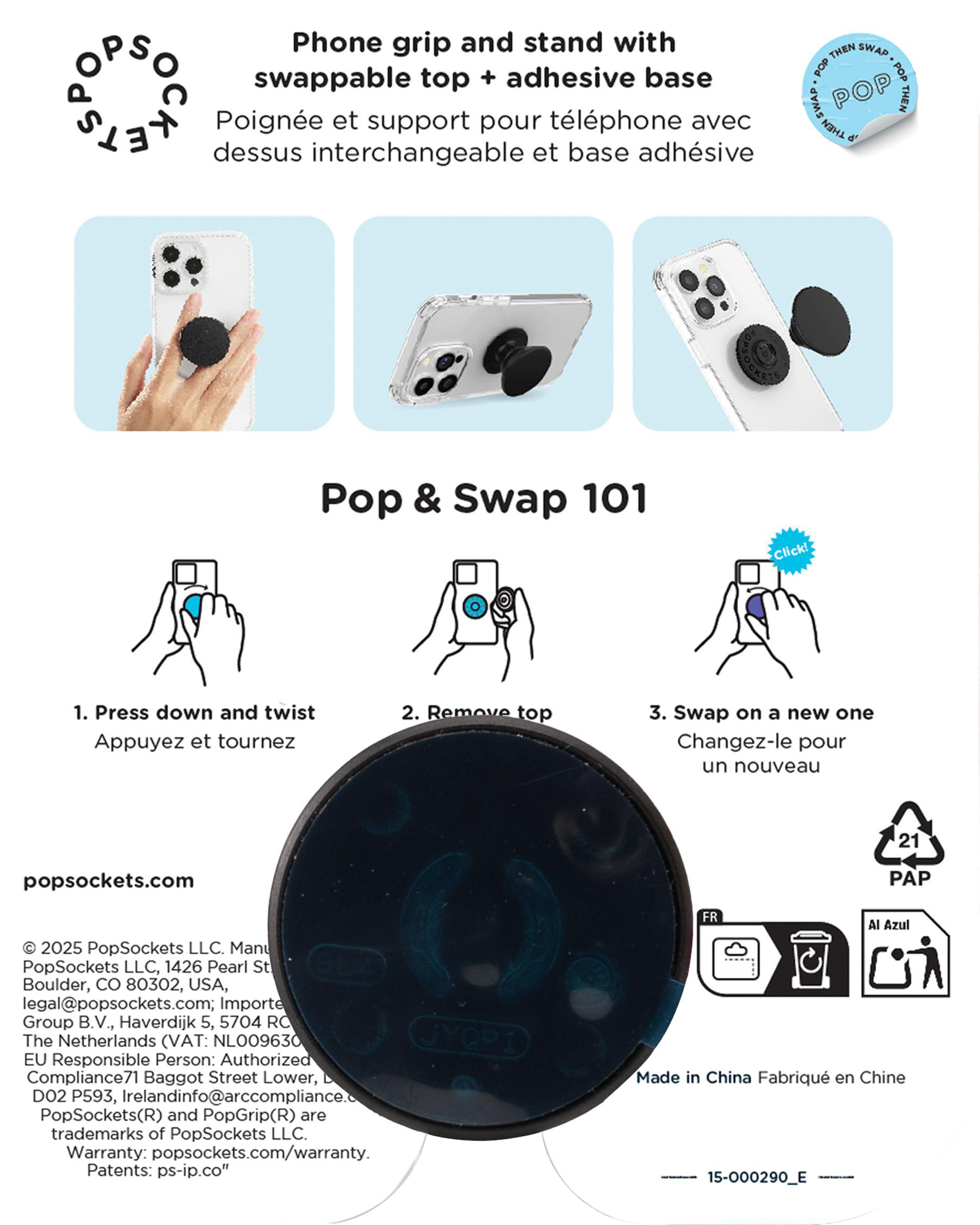 Picture of PopSockets® 2.0 phone PopGrip