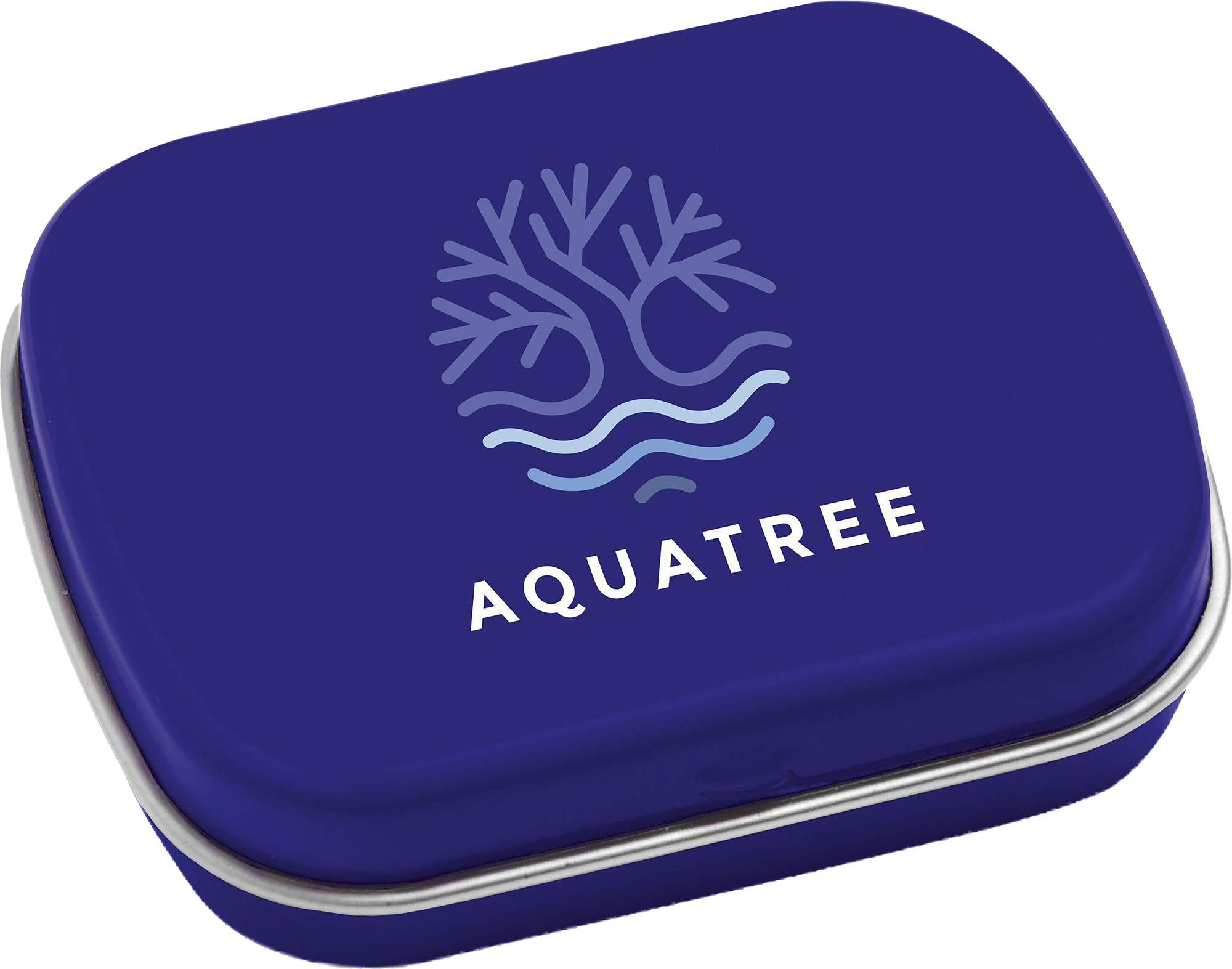 Picture of Small flat tin with approx 25g of mints