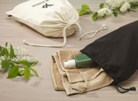 Recycled cotton gift pouch (150gsm/4.42 oz) 262355_311 (Natural)