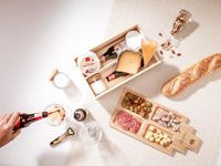 Rackpack wine gift box & tapas plate 269014_945 (Wood)