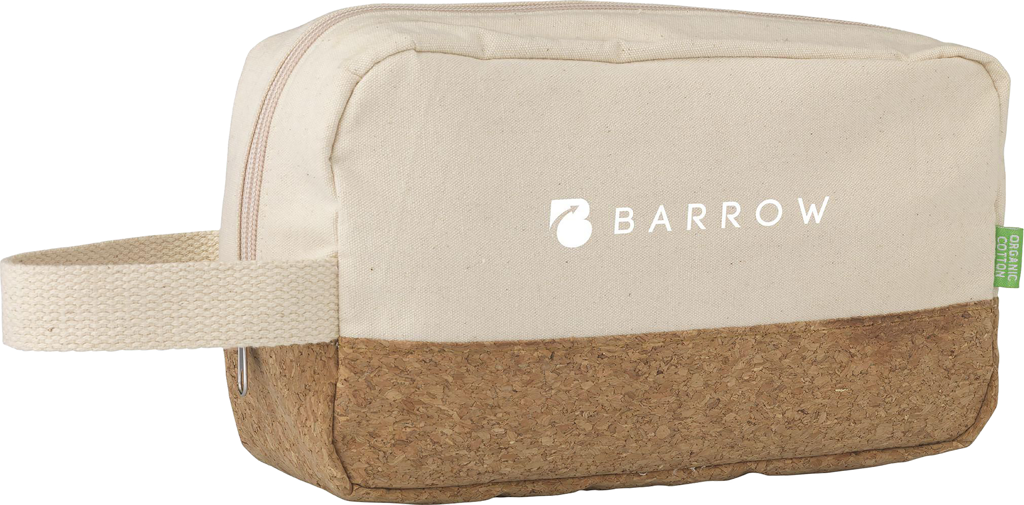 Picture of Organic canvas and cork toiletry bag
