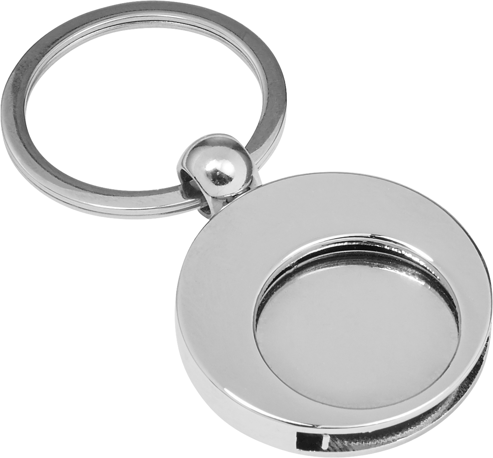 Picture of Shopping trolley coin keyring